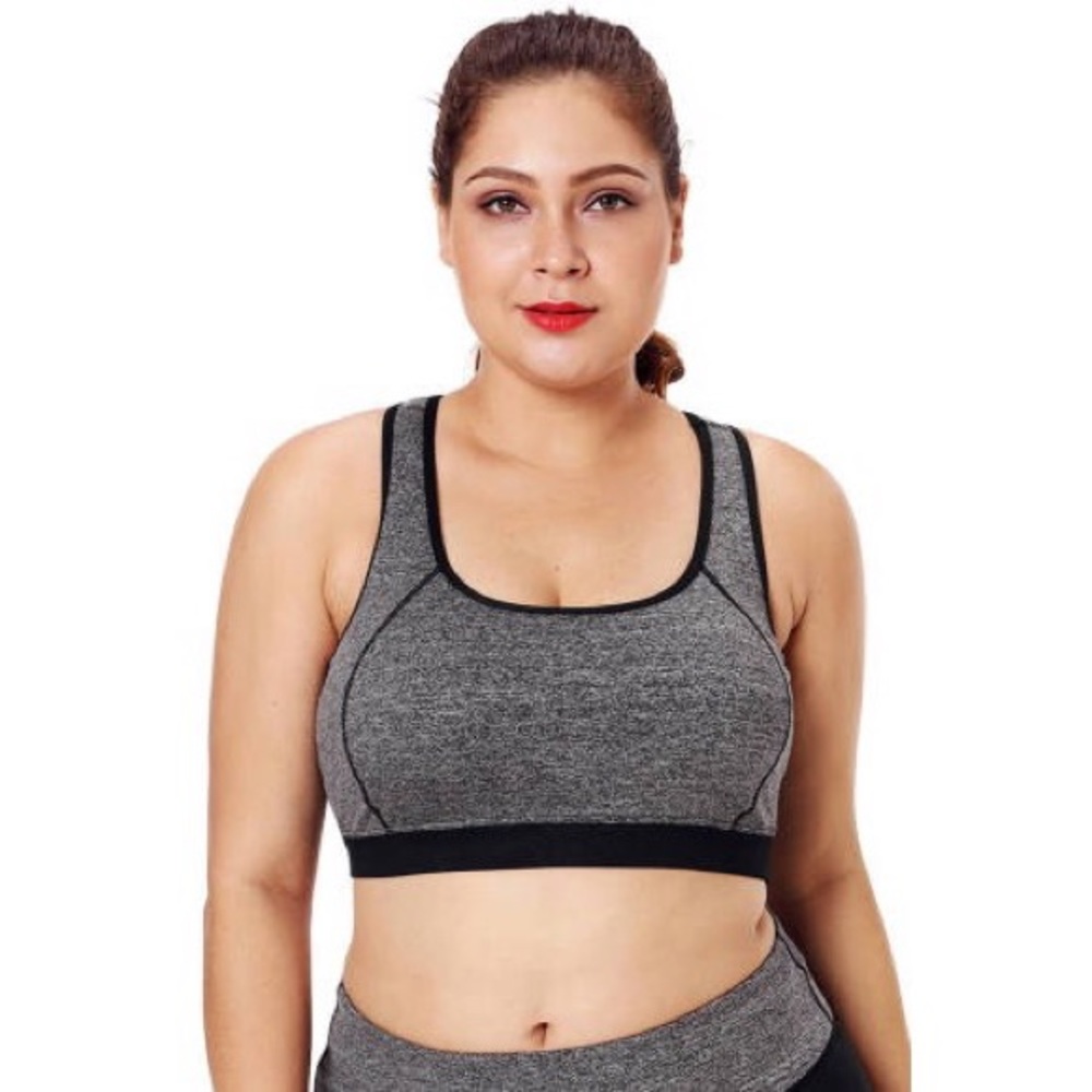 Women's Racerback Sports Bra - Picture 2 of 6